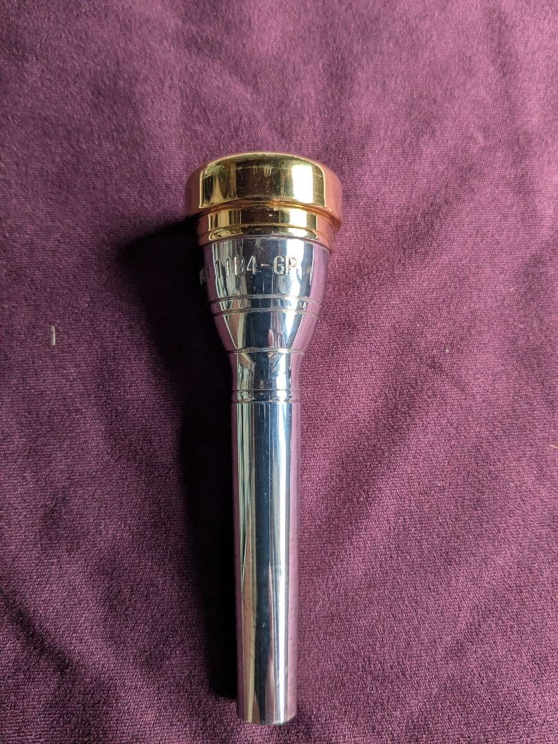 ヤマハ トランペット マウスピース TR-11B4 GP 金メッキ