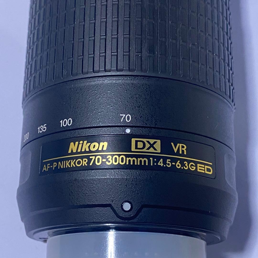美品❤️Nikon AF-P 70-300mm F4.5-6.3G☆超望遠レンズ