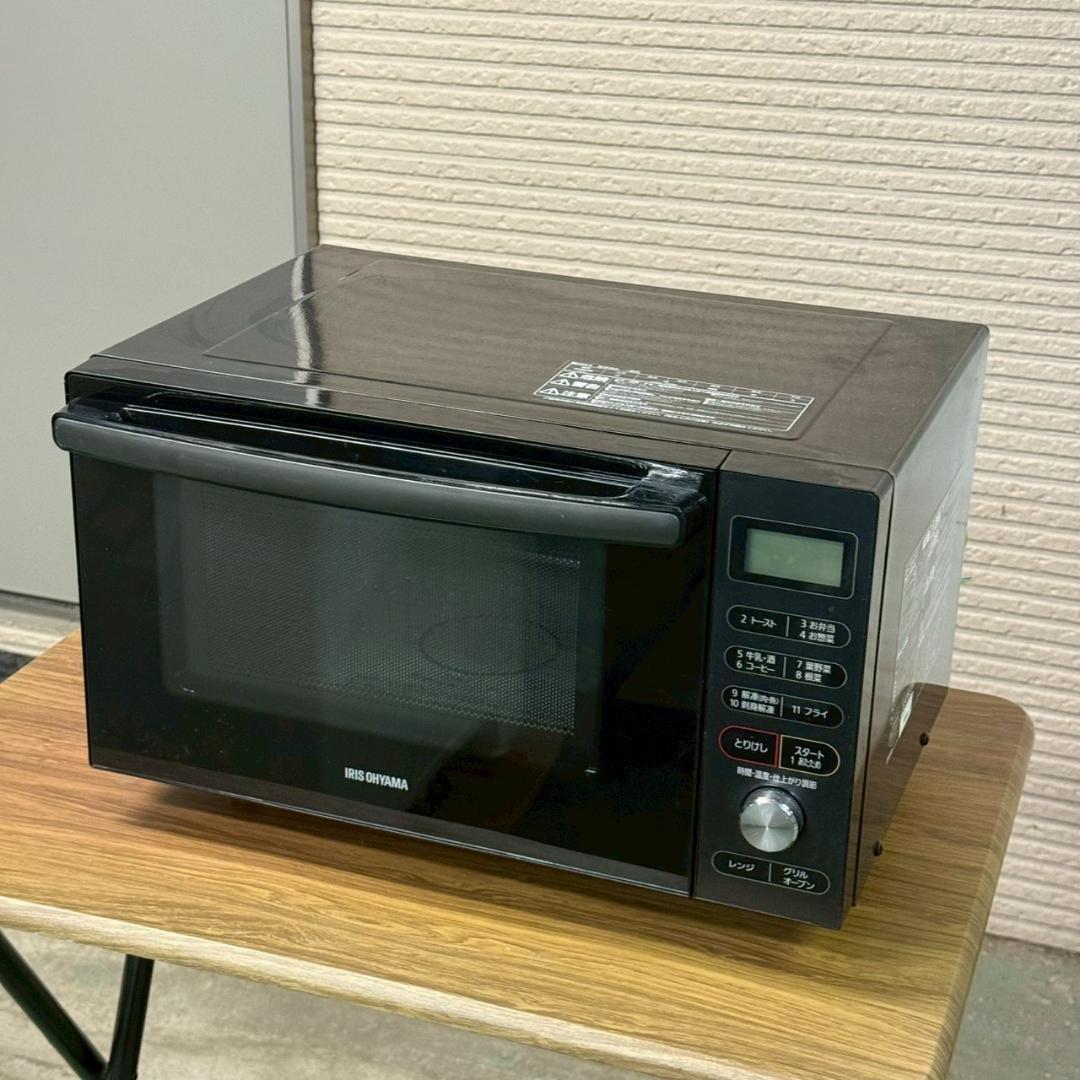 アイリスオーヤマ オーブンレンジ フラット 2019年製 KM0012