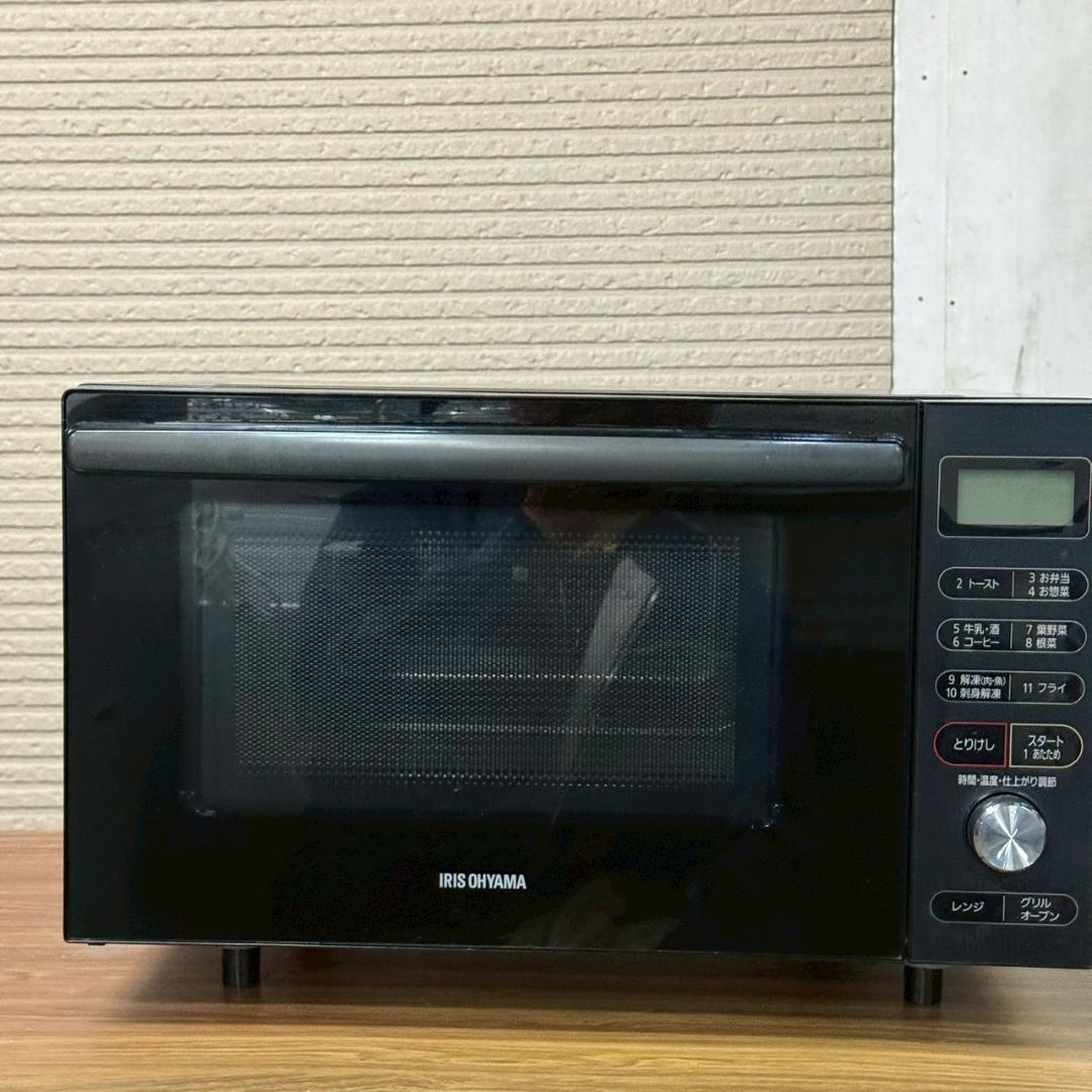 アイリスオーヤマ オーブンレンジ フラット 2019年製 KM0012