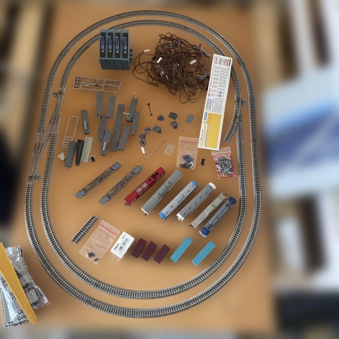 [放出品] Nゲージ鉄道模型セット