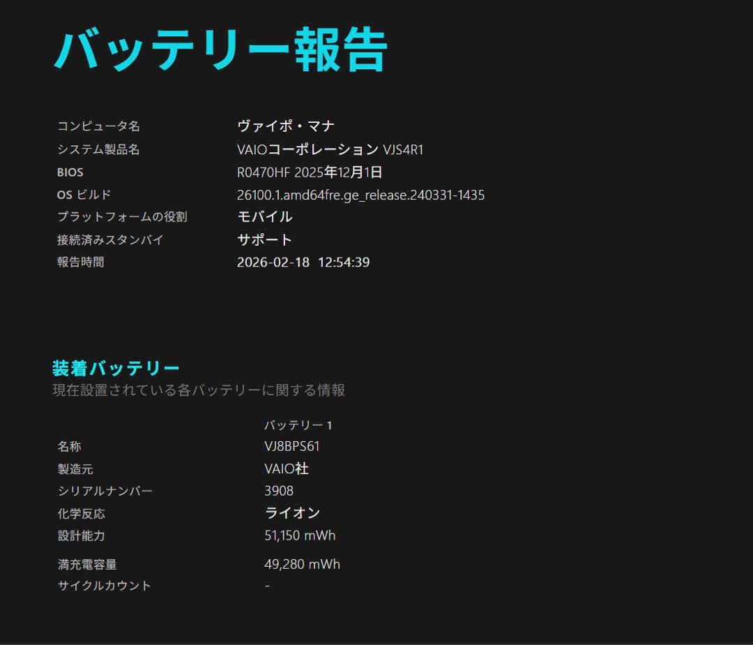 【最新世代・極美品】VAIO SX14-R ALL BLACK EDITION