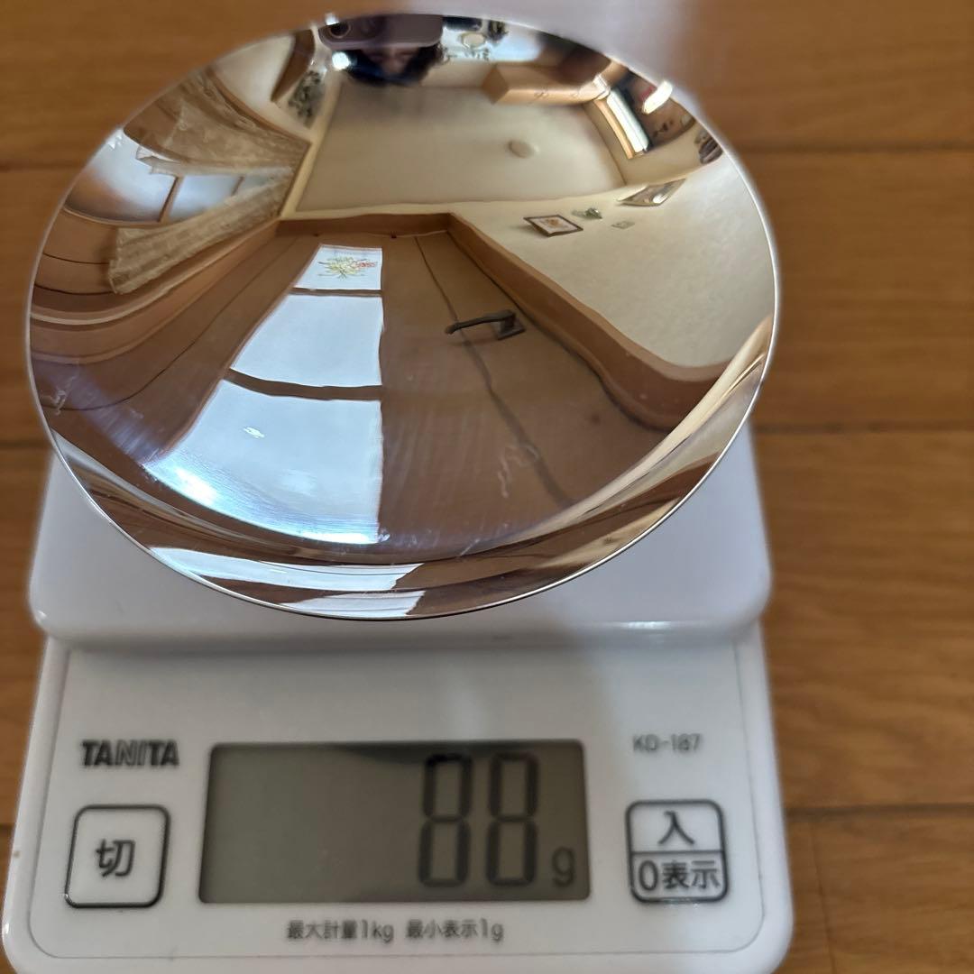 純銀刻印　銀杯　88g 記念品　木箱入り