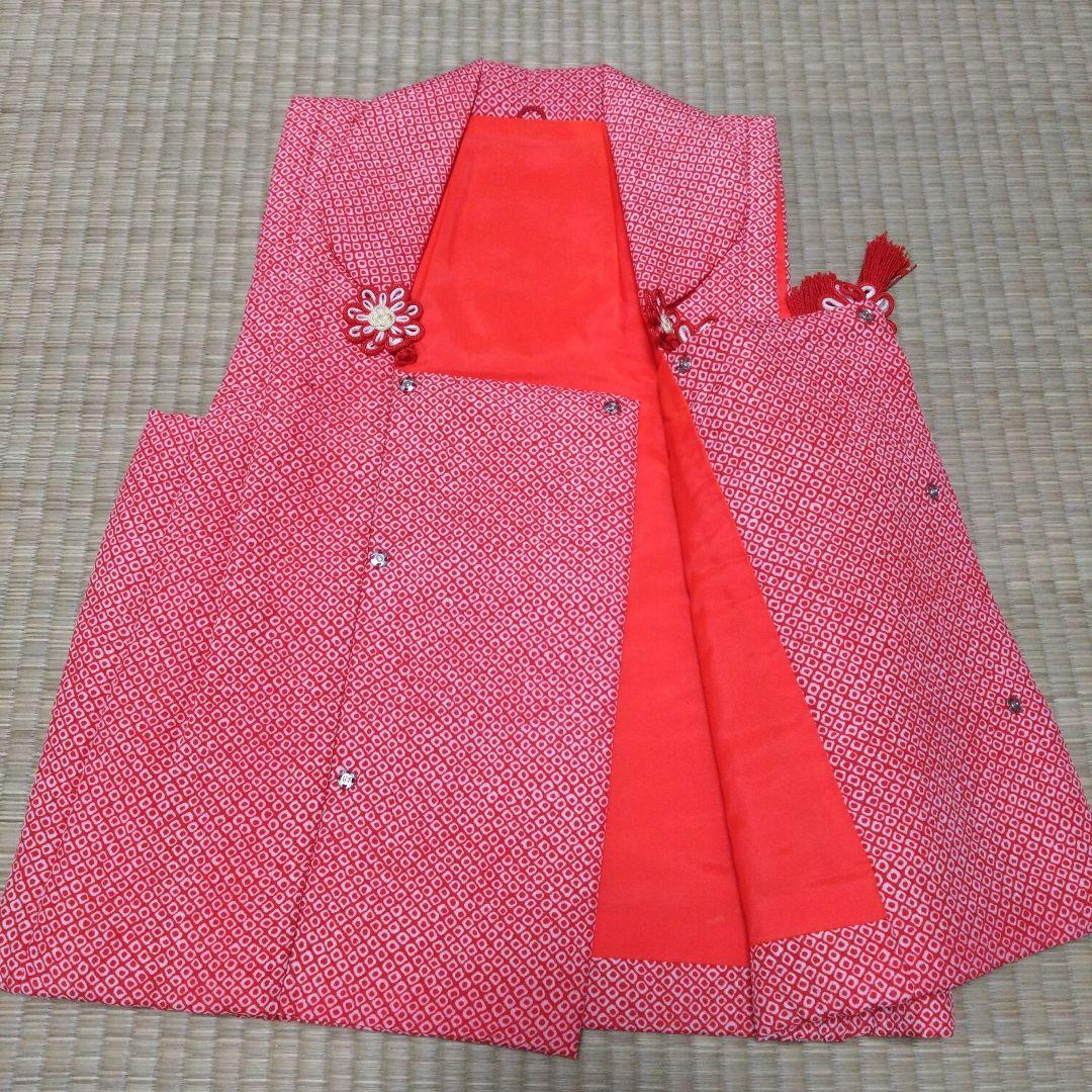 七五三　女の子　3歳　着物・被布・小物セット