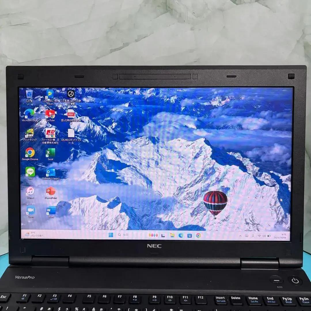 【最終SALE‼】【Office付‼】NEC i3★メモリ6G★新品SSD