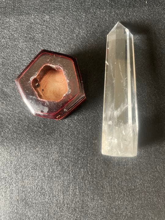 水晶 原石 クリスタル 六角オベリスク 水晶クラスター 祈願達成 生命力向上 2