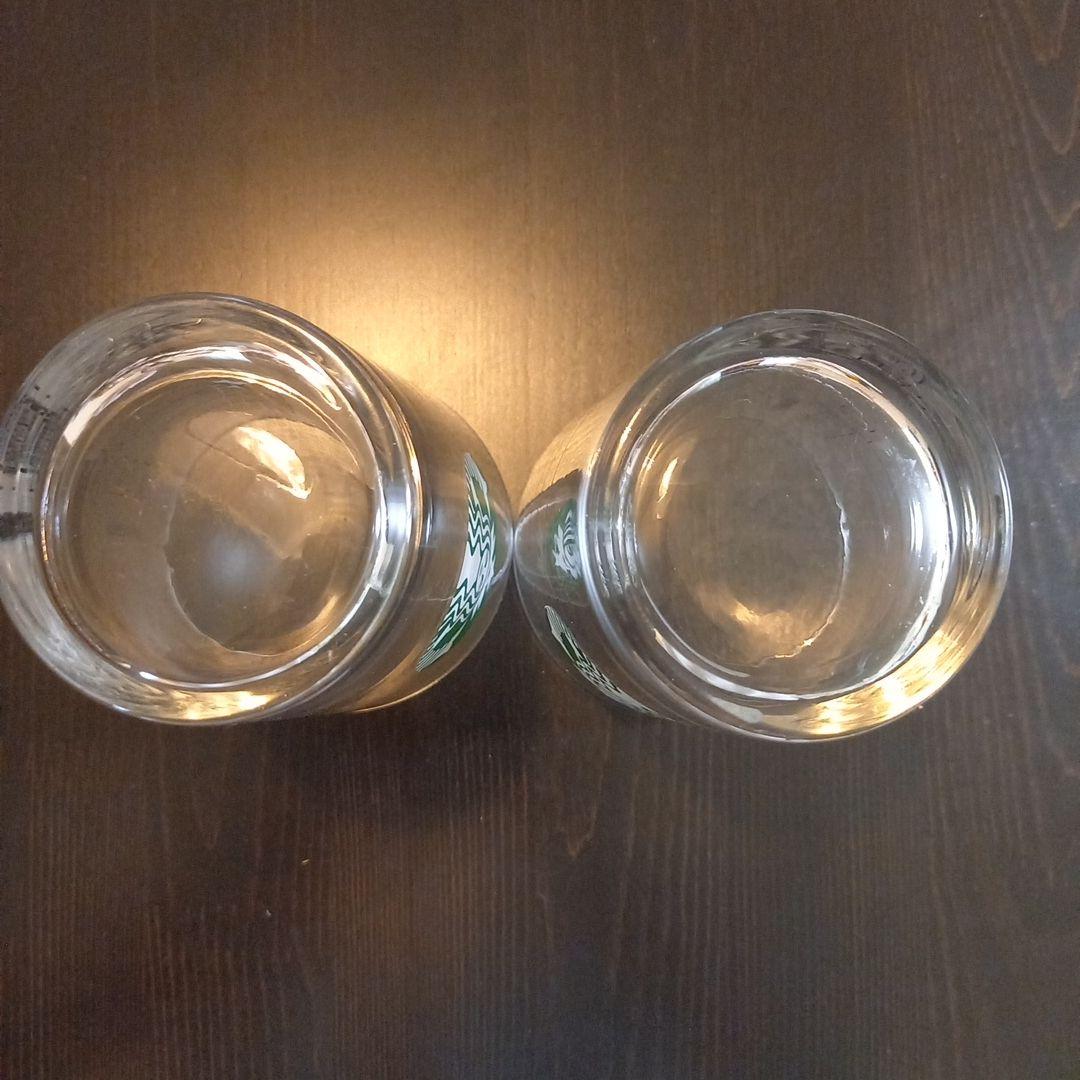 スタバ　旧ロゴメジャーリンググラス２個セット