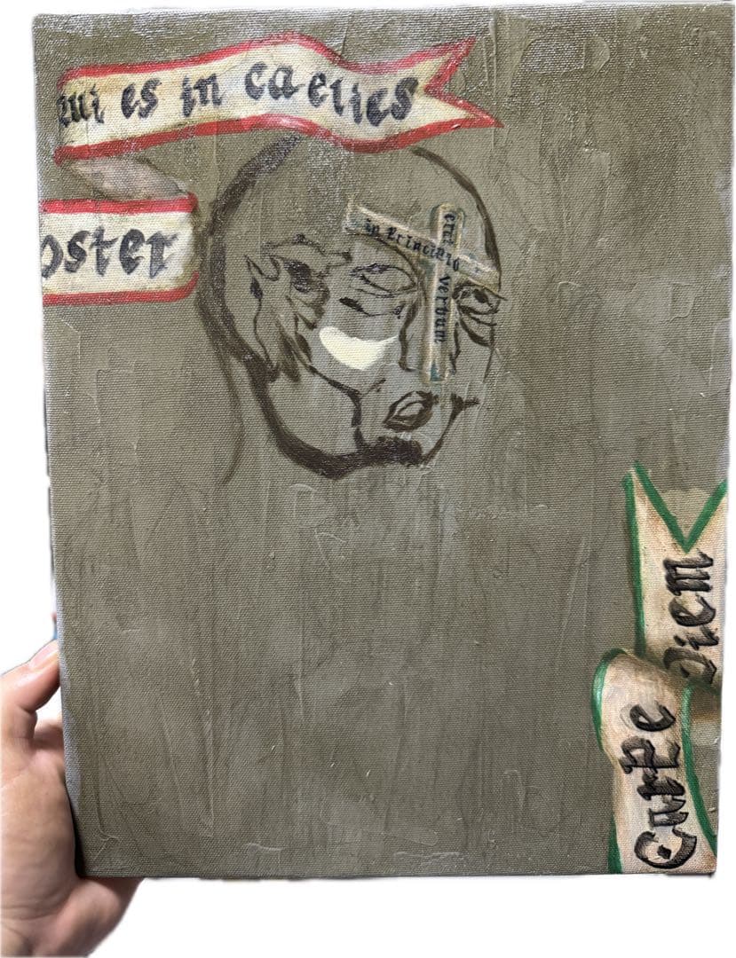【ハッピーバレンタイン】聖バレンタインの肖像画【油絵】【優良対応心掛】【即日可】
