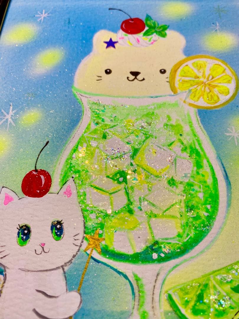 かよちん　絵画２点