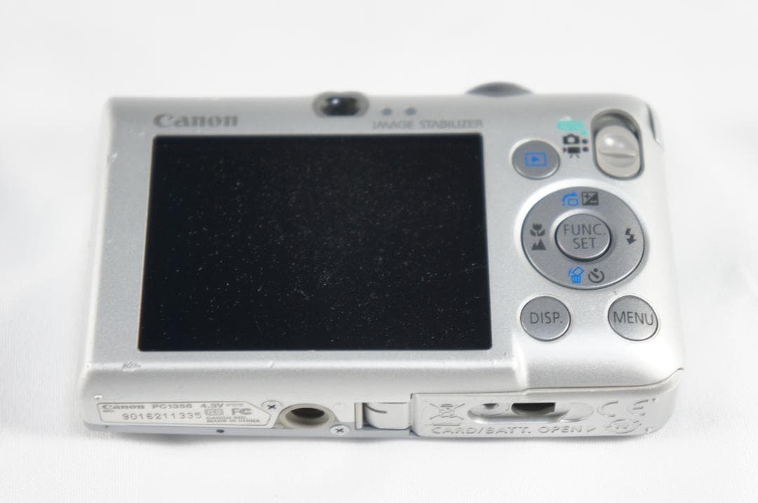 キヤノン IXY DIGITAL 110IS [シルバー] PC1355