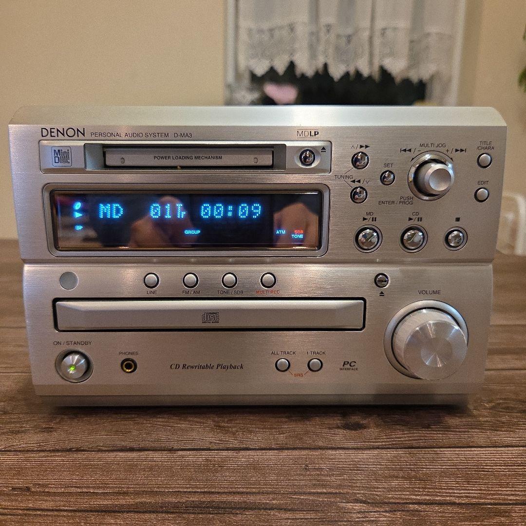 DENON D-MA3 ミニコンポ シルバー