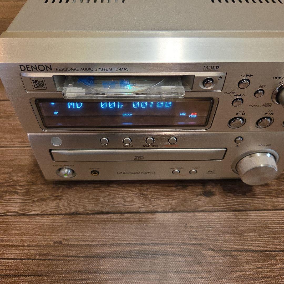 DENON D-MA3 ミニコンポ シルバー