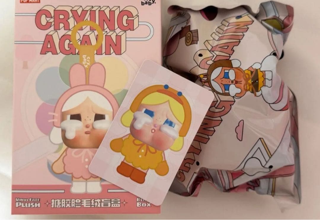 POPMART CRYBABY CryAgain クライアゲイン 4体セット