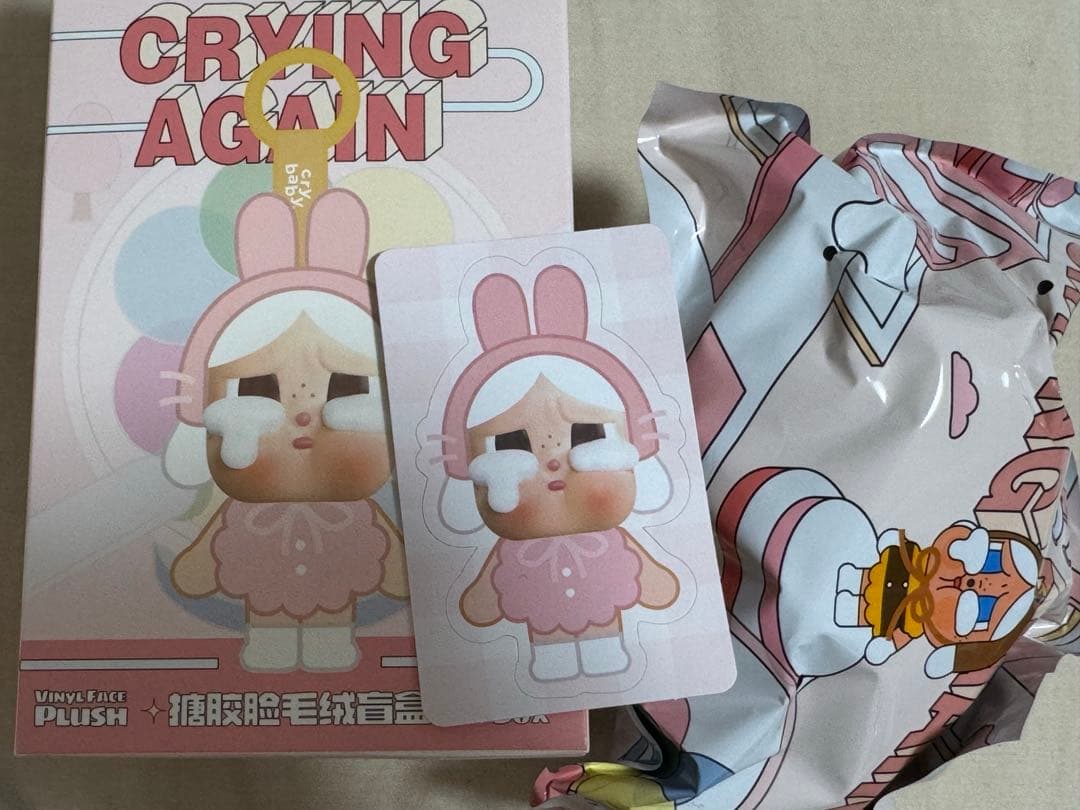 POPMART CRYBABY CryAgain クライアゲイン 4体セット