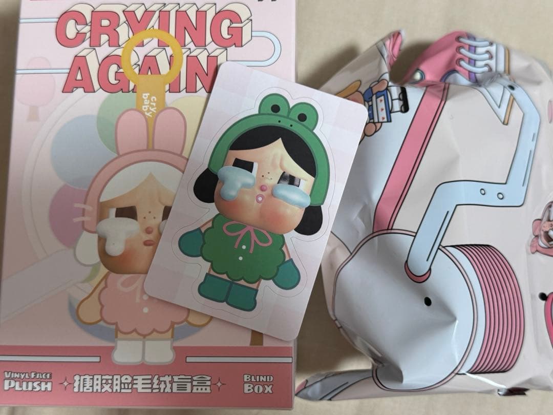 POPMART CRYBABY CryAgain クライアゲイン 4体セット