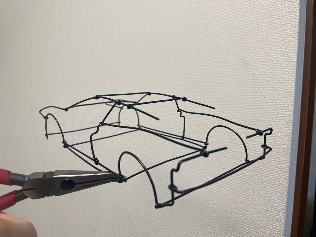 フェラーリ テスタロッサ 針金細工