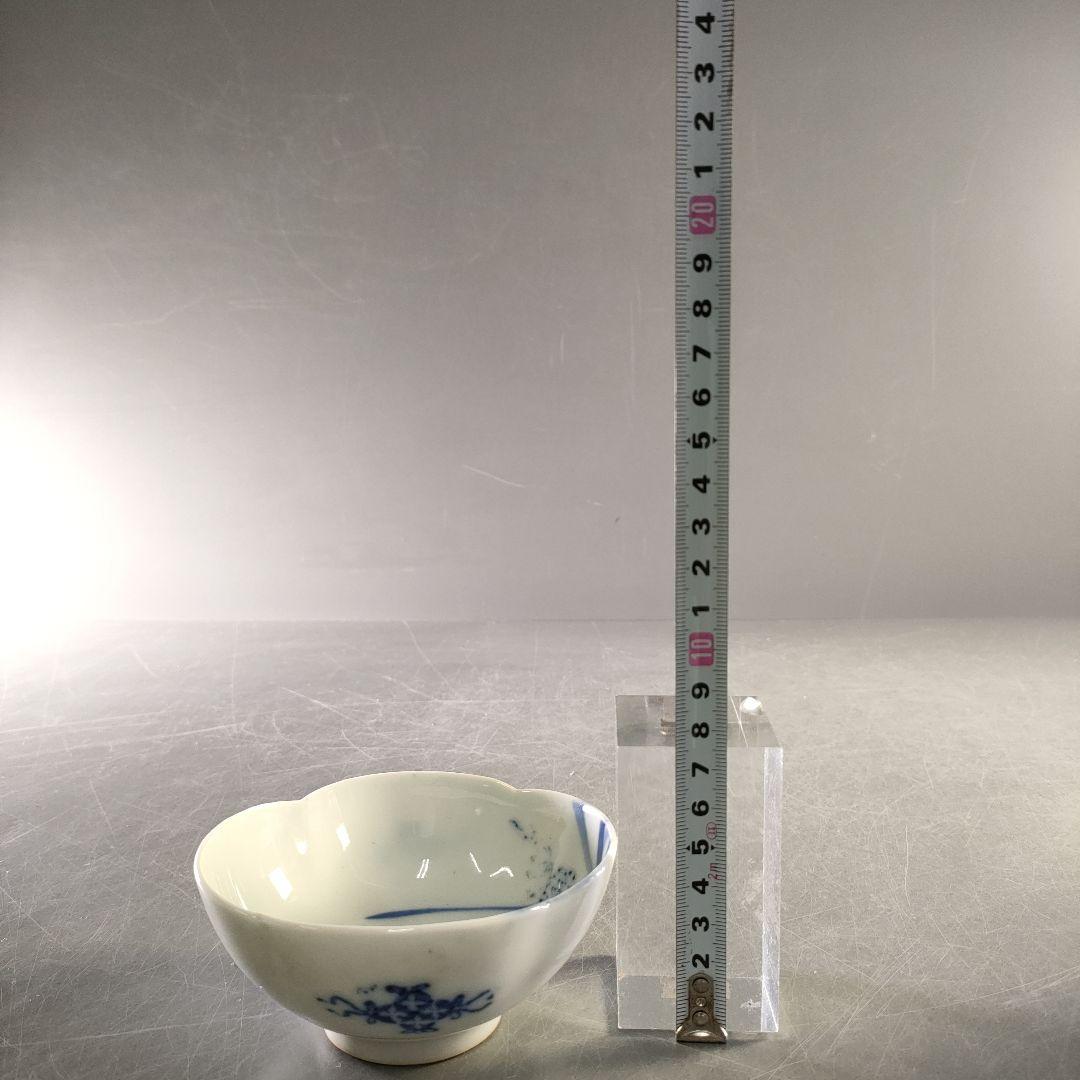 A1258-4/染付唐草文小鉢揃30客/銘々皿/向付/飾鉢/和食器/懐石道具/