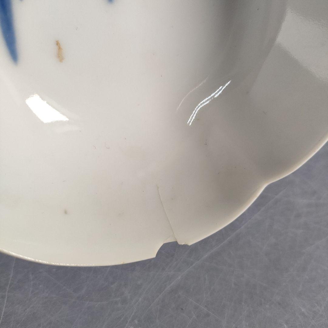 A1258-4/染付唐草文小鉢揃30客/銘々皿/向付/飾鉢/和食器/懐石道具/