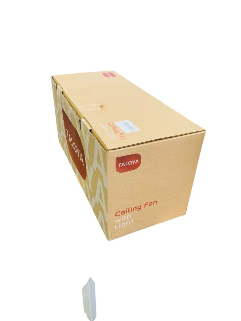 【開封済・未使用】Taloya シーリングファンライト ホワイト 10畳 天井