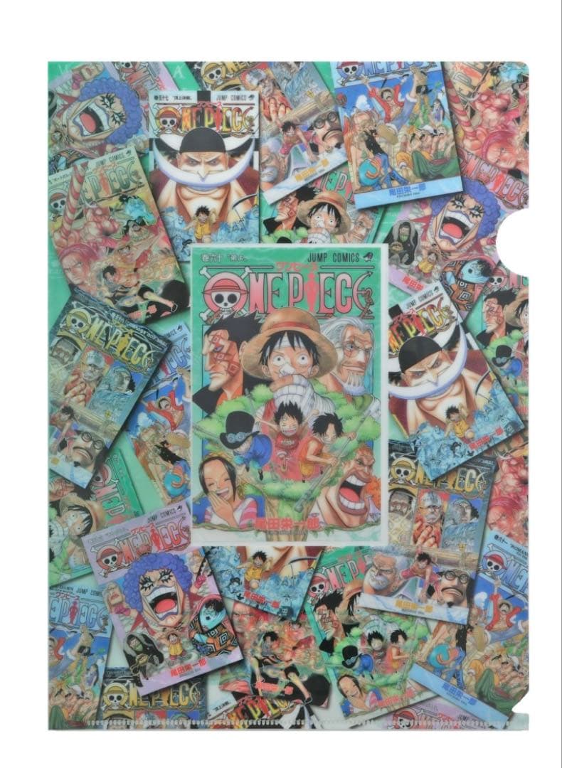 ONE PIECE クリアファイル 表紙デザイン　8枚セット ベースショップ