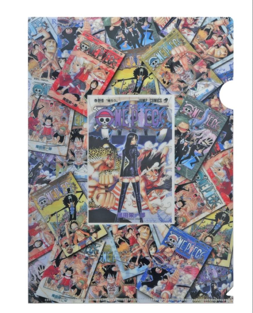 ONE PIECE クリアファイル 表紙デザイン　8枚セット ベースショップ