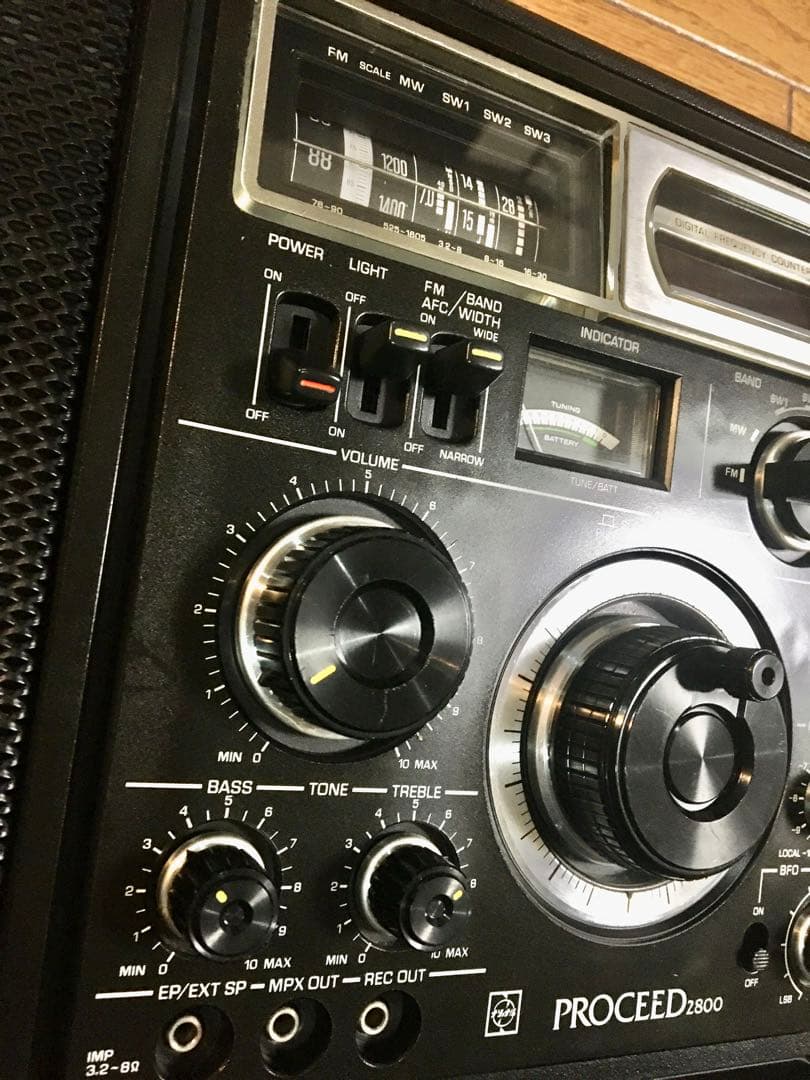 National PROCEED2800 BCLラジオ