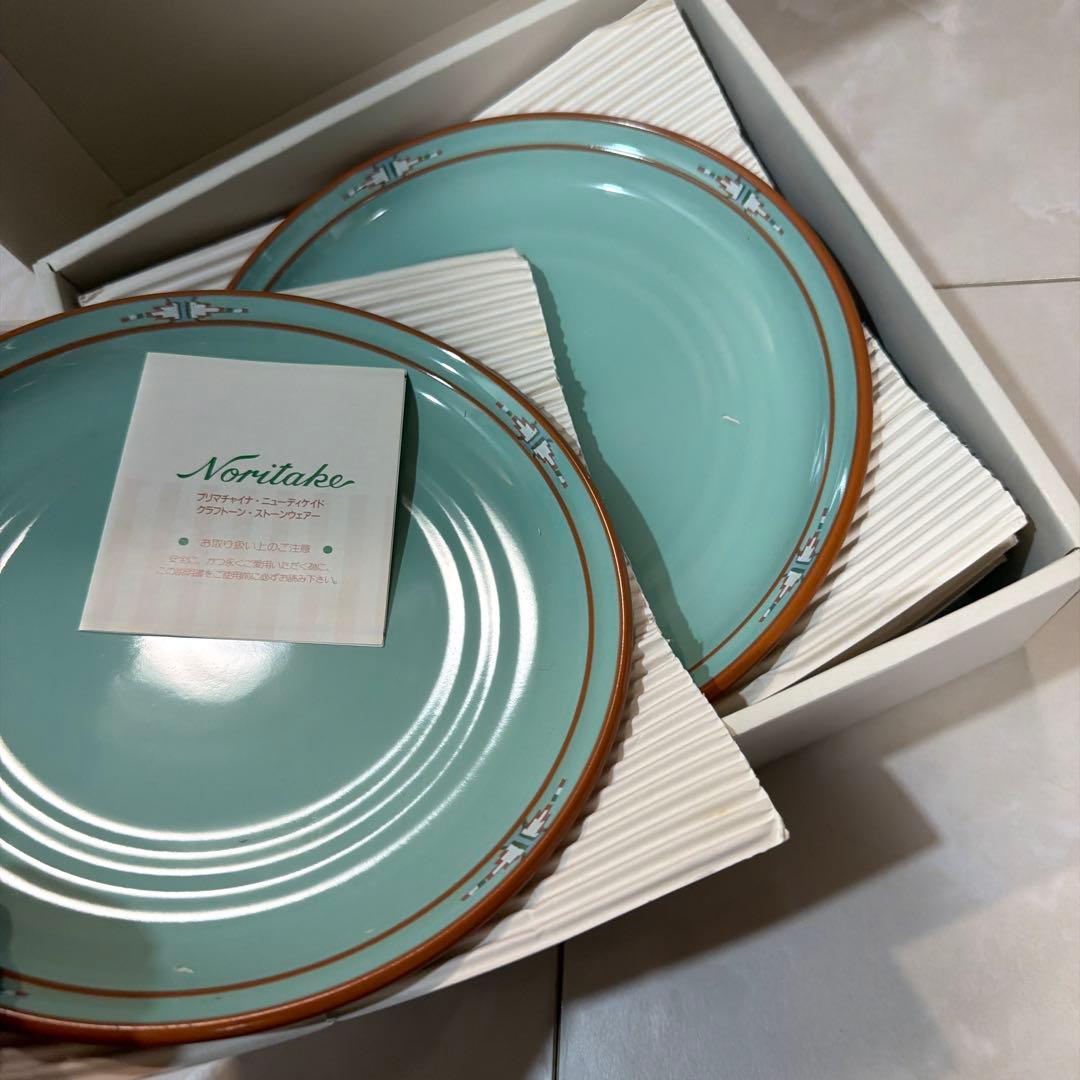 ノリタケ　STONEWARE ボルダーリッジ　のりたけ 5皿セット　プレート皿