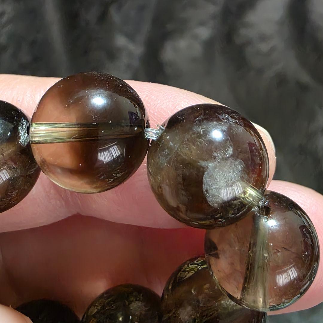 ブラックファントムイエロークォーツ 12mm