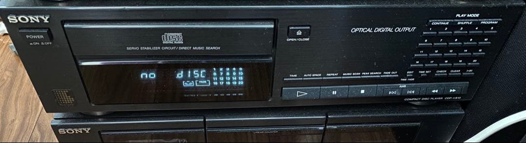 SONY ソニー　バブルコンポ　リバティLBT-V810 ジャンク ②