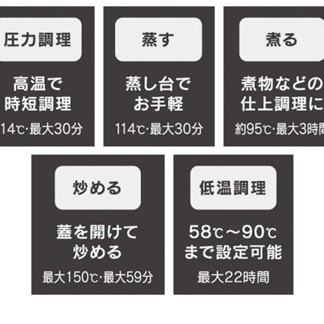 T-fal ラクラ、クッカーコンパクト電気圧力鍋