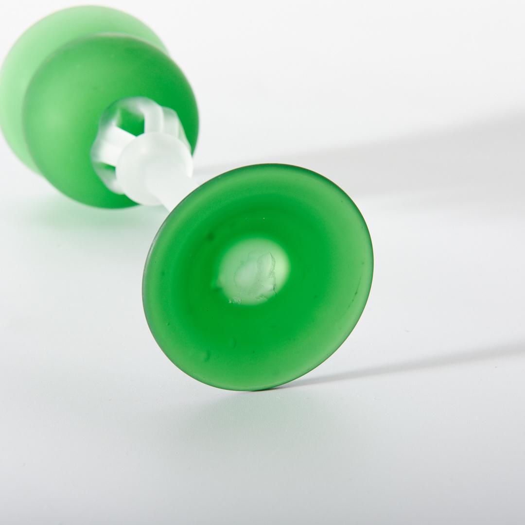 キャンドルスタンド  グリーンマット