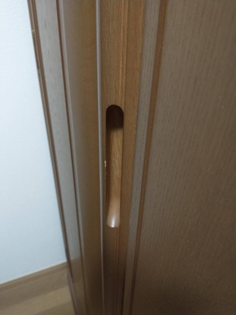 クローゼット 洋服タンス ワードローブ 両開き　ブラウン