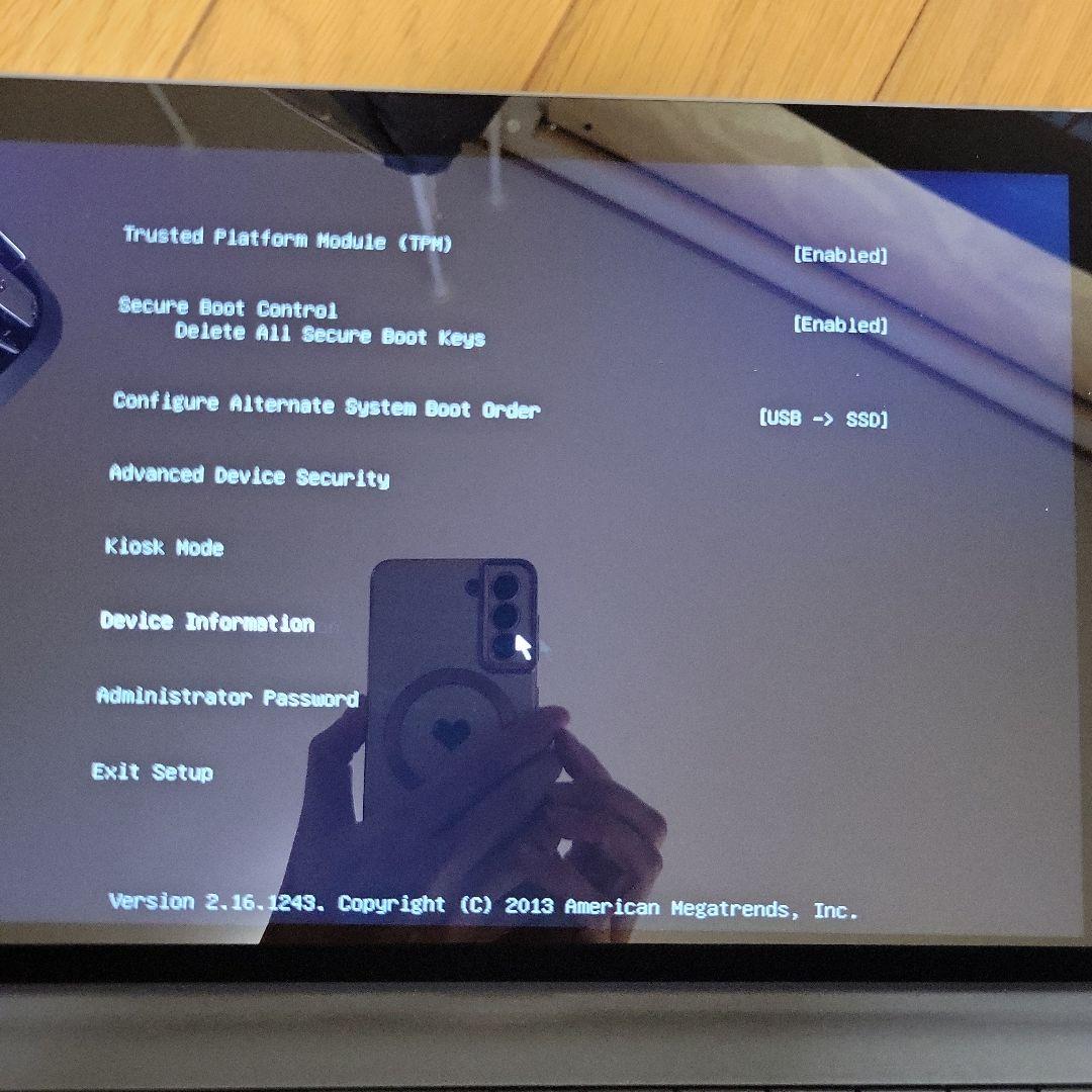 変更　Surface Pro3 [128GBSSD] 初期化済みwin10移行品