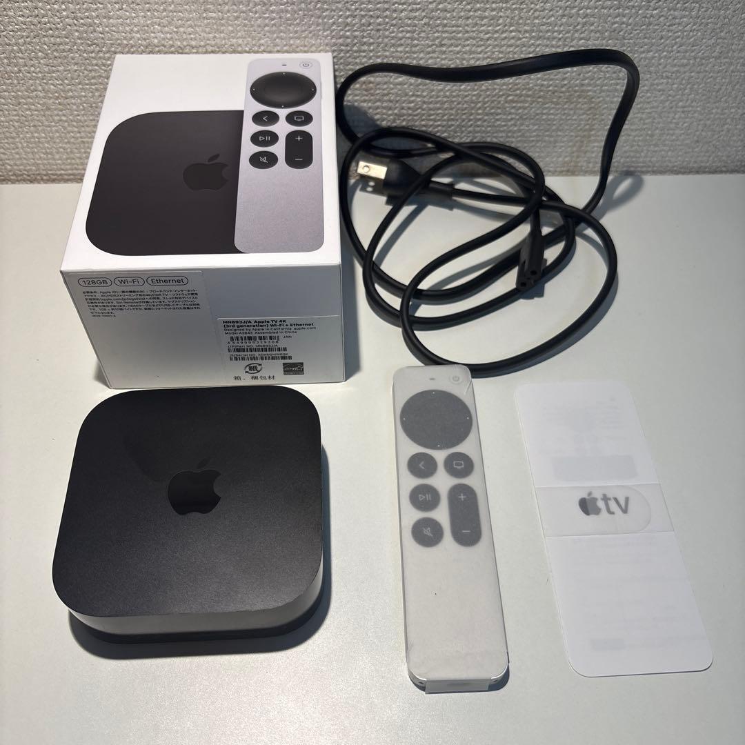 Apple TV 4K 第3世代128GB Wi-Fi+Ethernet
