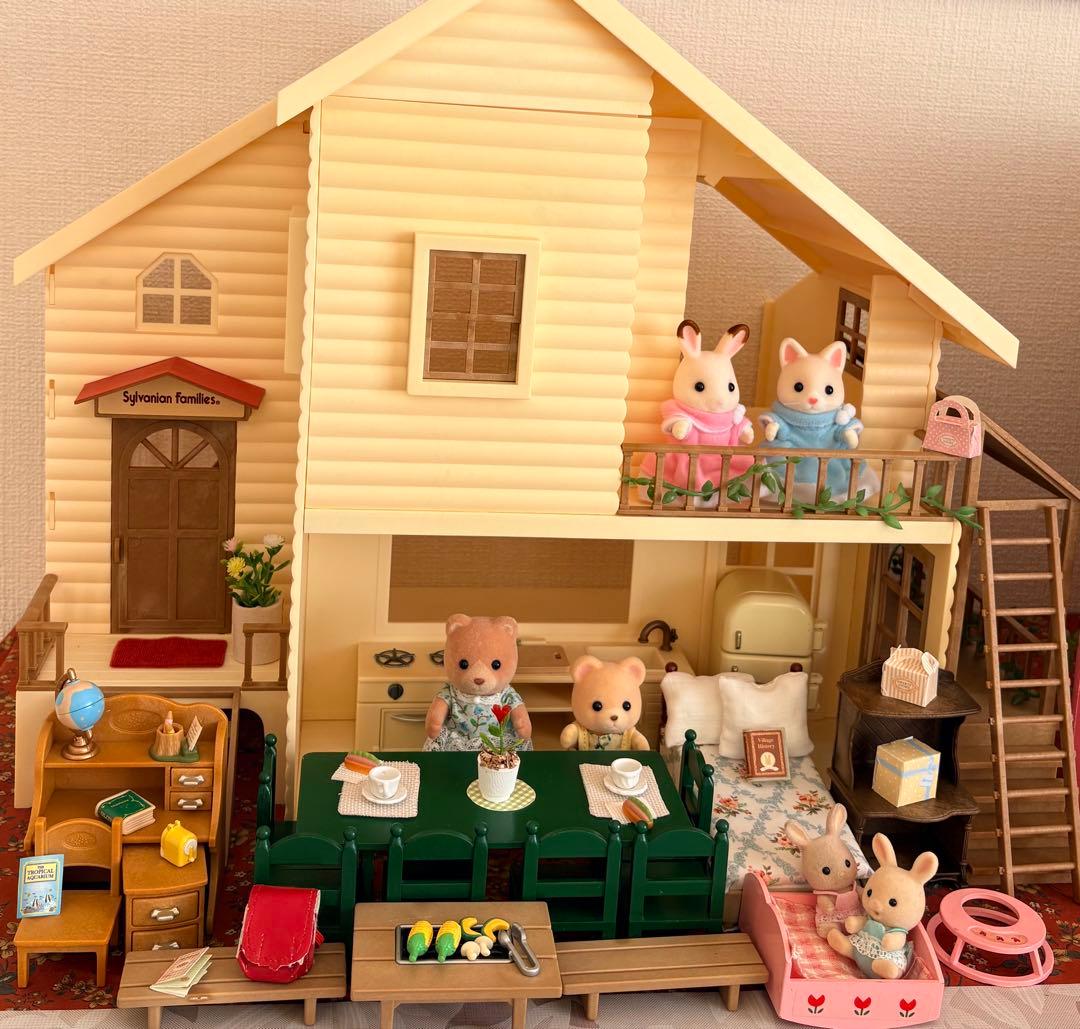 シルバニア　初期　家　家具　人形　おまとめ