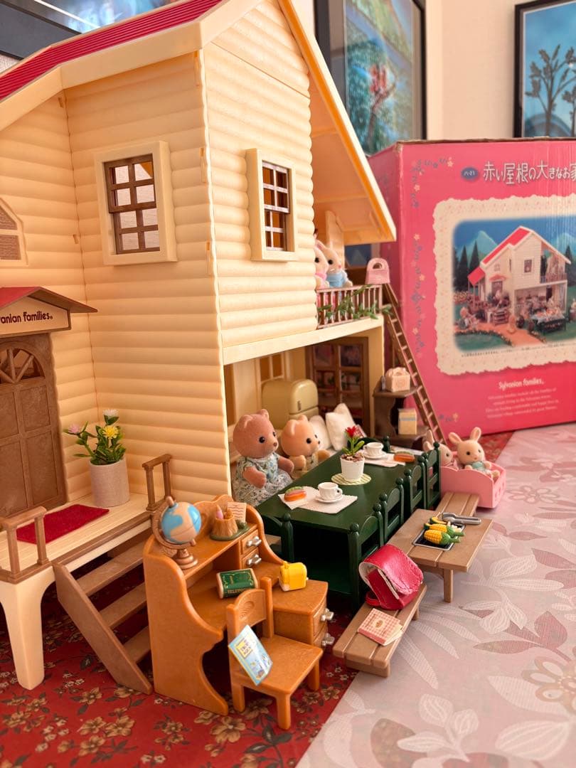 シルバニア　初期　家　家具　人形　おまとめ