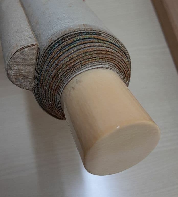 海北友雪　　掛け軸　二重箱入り　肉筆　　京都の老舗表具店表装