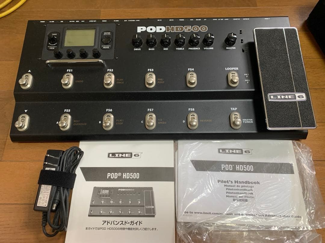 名機 Line 6 POD HD500 ギグバッグ&説明書 パーフェクトセット