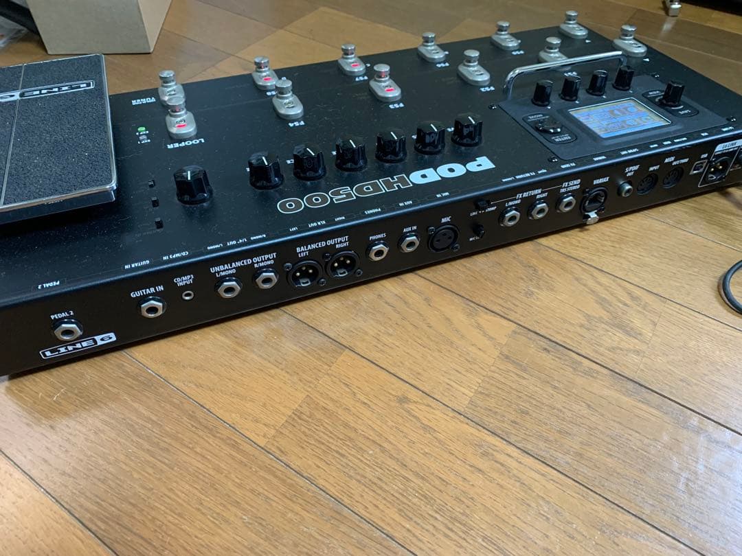 名機 Line 6 POD HD500 ギグバッグ&説明書 パーフェクトセット