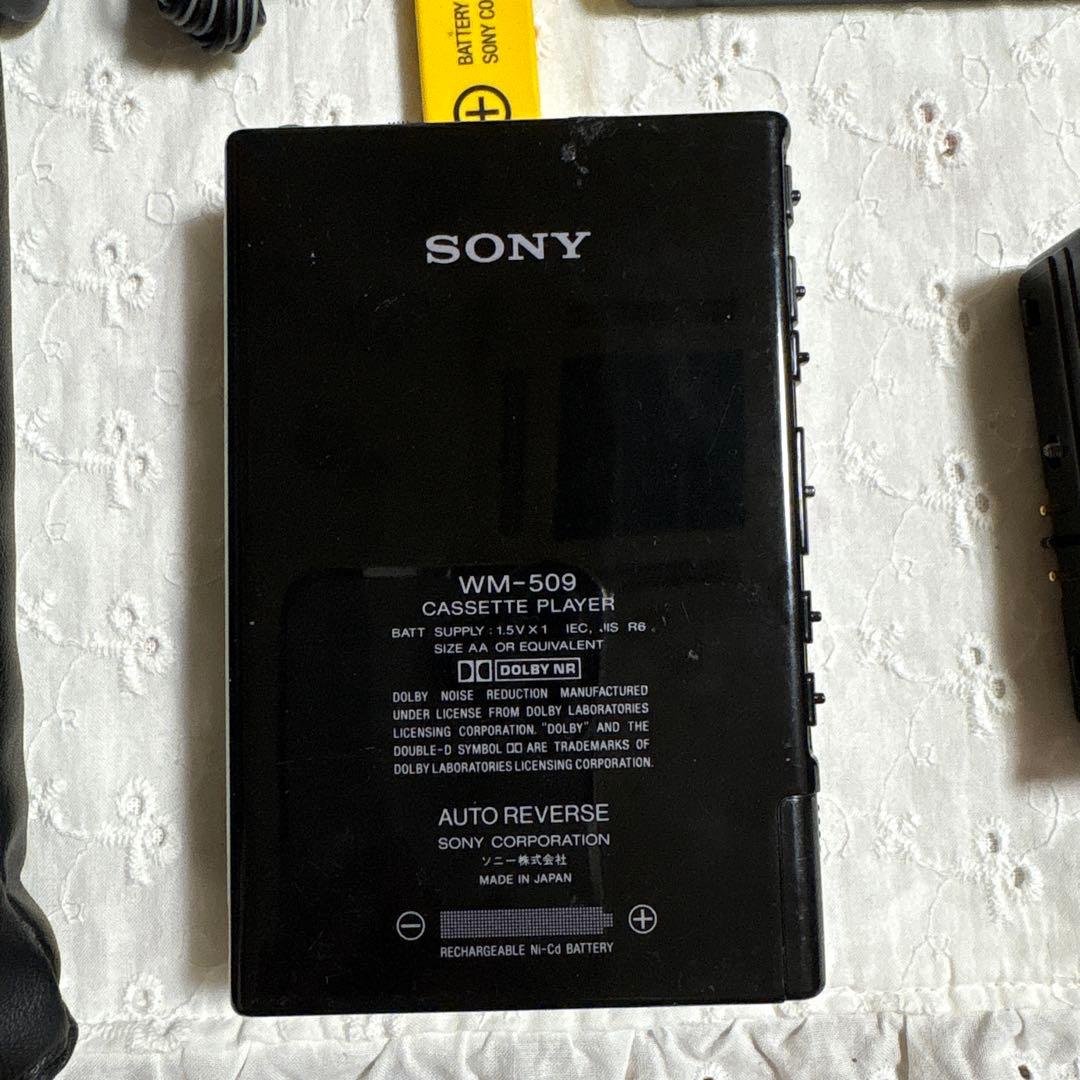SONY WM-509 カセットプレーヤー