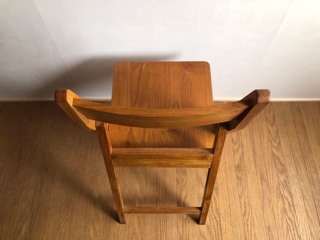 オールドチーク 古材 フォールディングチェア 折り畳み椅子 ヴィンテージ家具