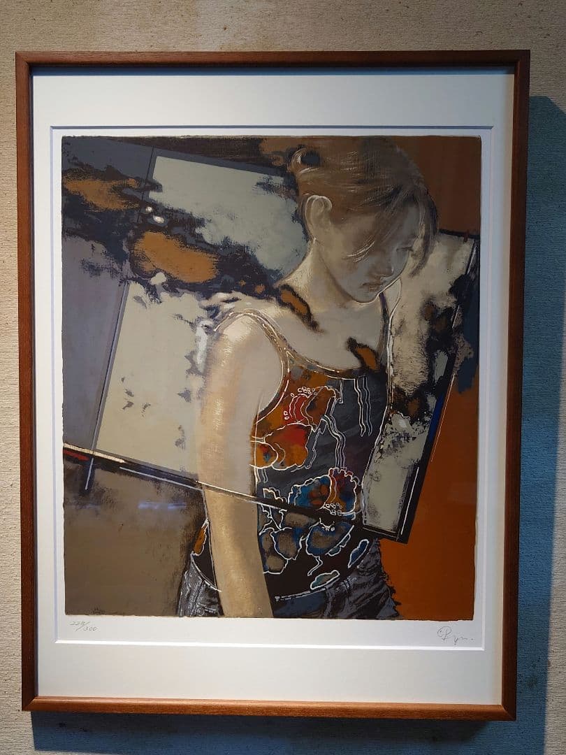 【真作保証、リトグラフ】柏本龍太、現代アート、直筆サイン入、✡美品✡、注目作家