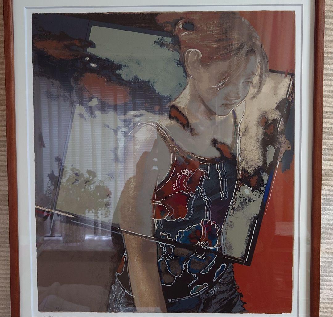 【真作保証、リトグラフ】柏本龍太、現代アート、直筆サイン入、✡美品✡、注目作家