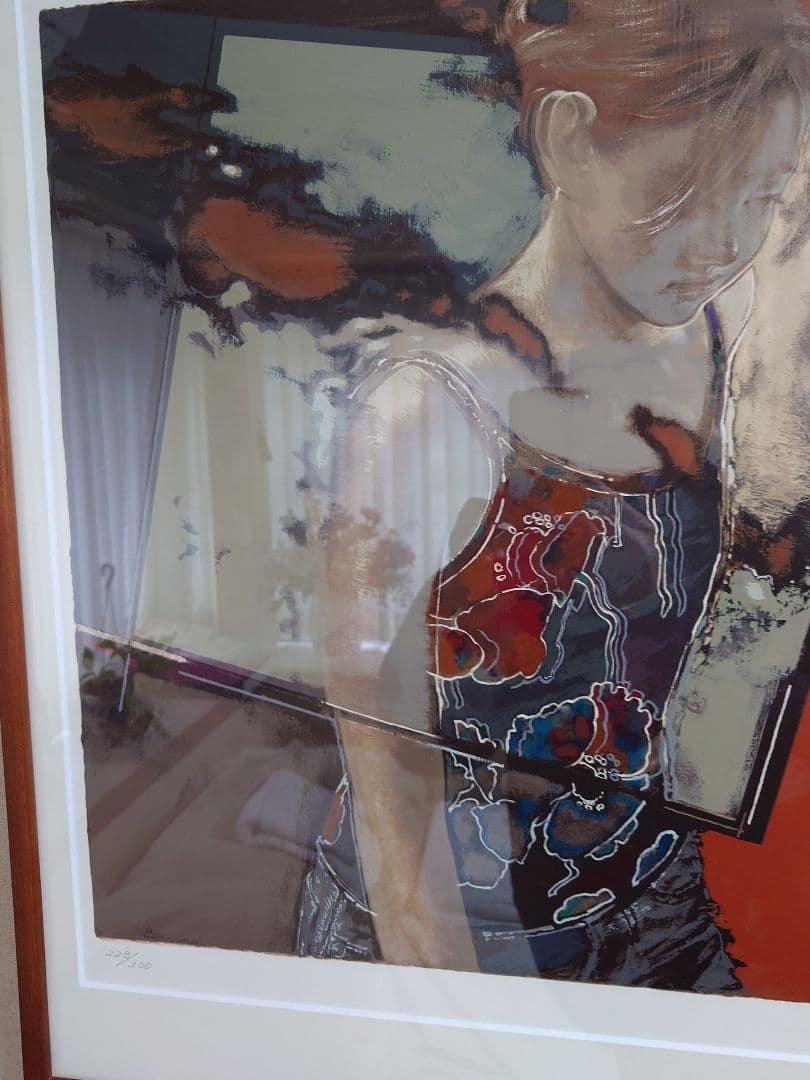 【真作保証、リトグラフ】柏本龍太、現代アート、直筆サイン入、✡美品✡、注目作家