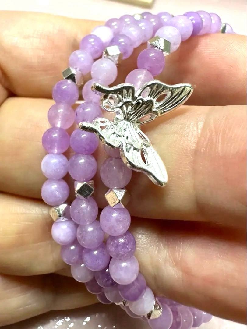 値下げ！ハンドメイド 多色 天然石 ビーズブレスレット9個