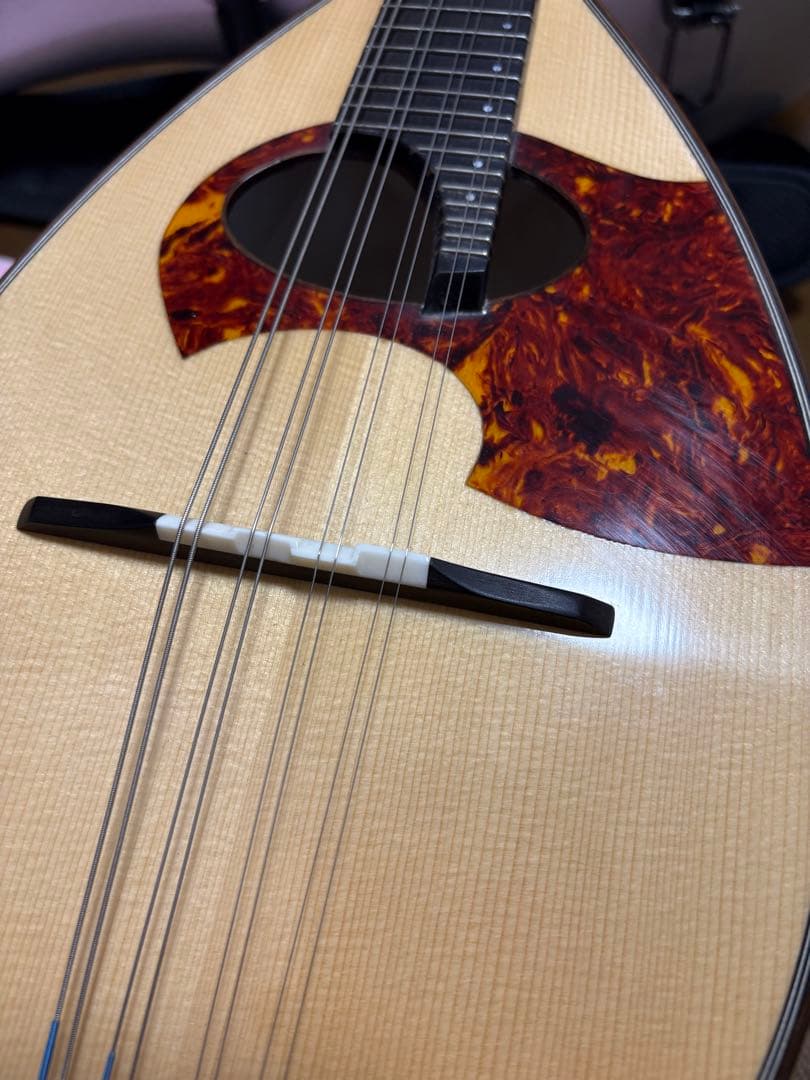 M-2 手工品 石川　捷二郎　マンドリン　本体 ハードケース付