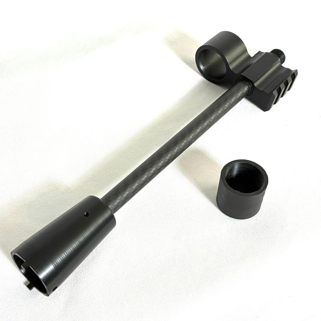 CA870 カーボン スリムアウターバレル 20mmレール付き
