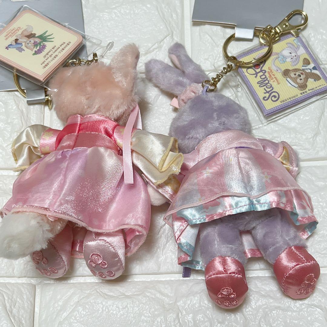 上海ディズニー　リーナベルぬいぐるキーホルダー　ステラルーぬいぐるみキーホルダー