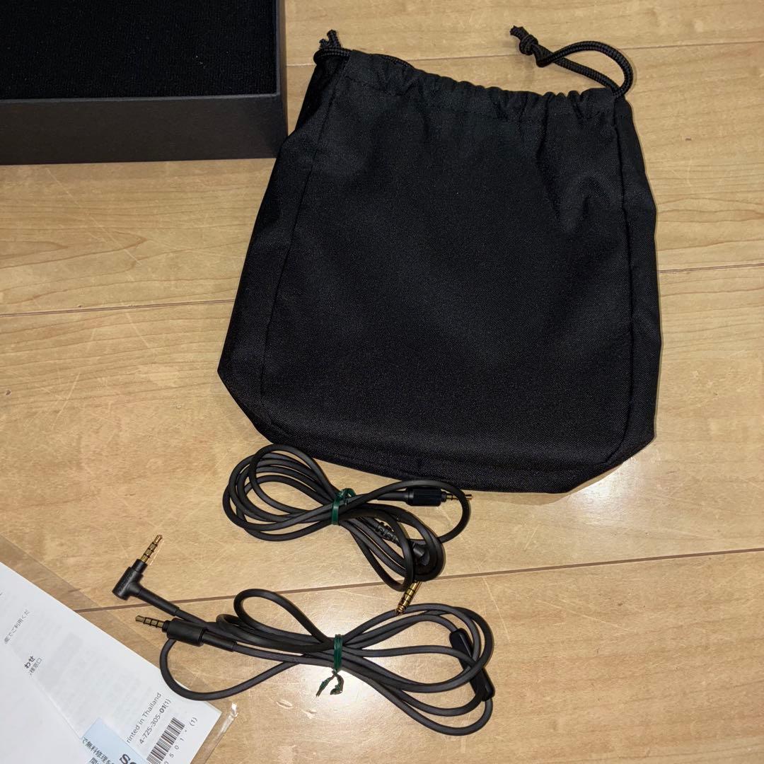 SONY　MDR-1AM2　美品　動作確認済み　外箱付き　ブラック