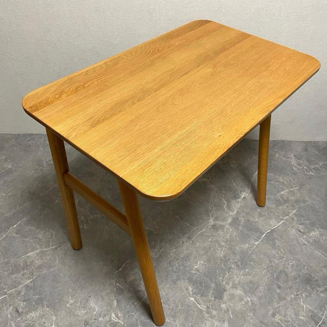 【廃盤品】アクタス　リピア　デスク オーク無垢材 北欧 シンプル コンパクト　②